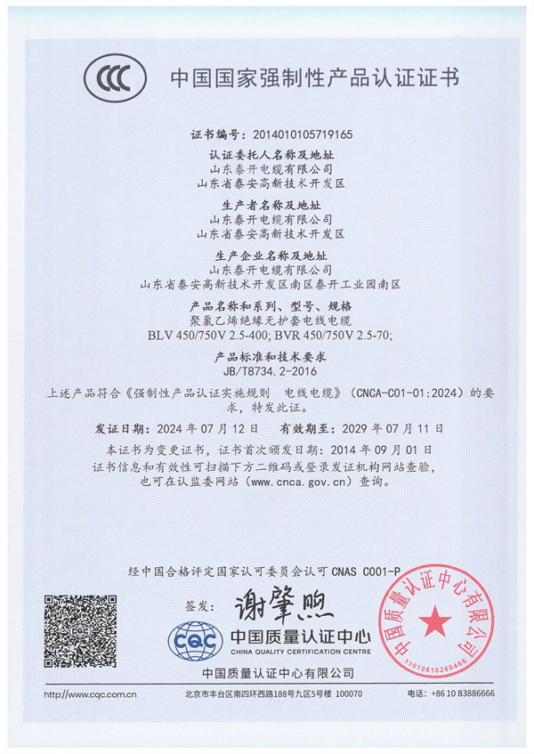 聚氯乙烯絕緣無(wú)護(hù)套電線電纜