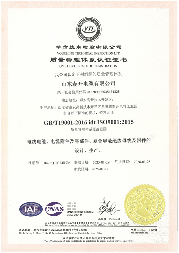 質(zhì)量管理體系